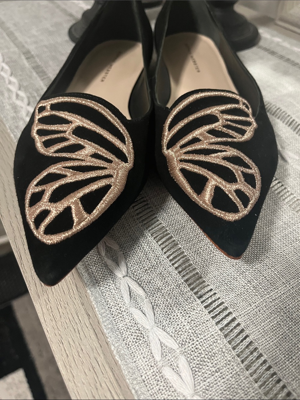 Sophia Webster Black Butterfly Flats 🦋 - Picture 5 of 5